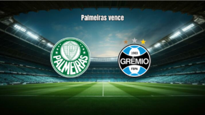 Palmeiras vence Grêmio por 2 a 1 com show de Marlon Freitas