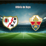 Rayo Vallecano vence Elche por 1x0 com gol de Nteka na La Liga