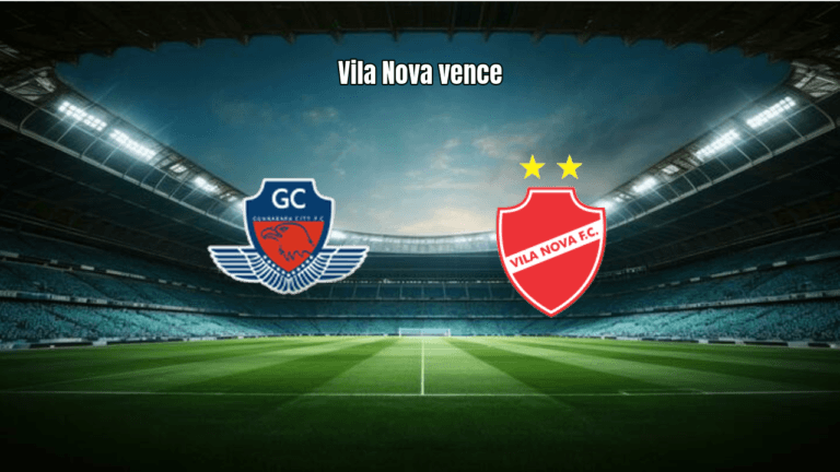 Vila Nova U20 vence Guanabara City por 2x0 no Goiano Sub-20