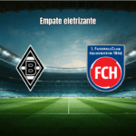 Borussia M'gladbach e Heidenheim empatam em 2-2 na Bundesliga