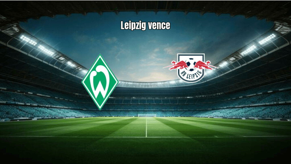 RB Leipzig vence Werder Bremen por 2 a 1 na Bundesliga