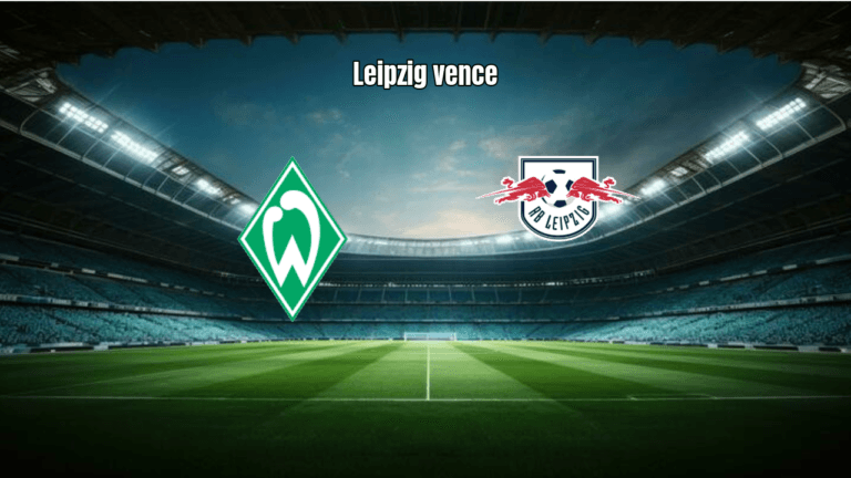 RB Leipzig vence Werder Bremen por 2 a 1 na Bundesliga