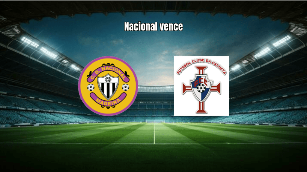 Nacional vence Estrela por 2-0 na 28ª rodada da Primeira Liga