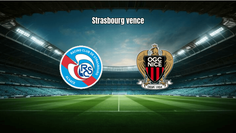 Strasbourg domina Nice por 3 a 1 na Ligue 1: veja lances e estatísticas