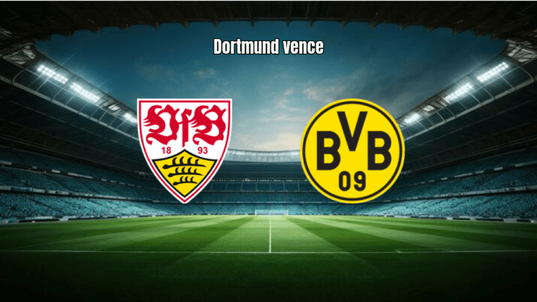 Borussia Dortmund vence Stuttgart com gols nos acréscimos na Bundesliga
