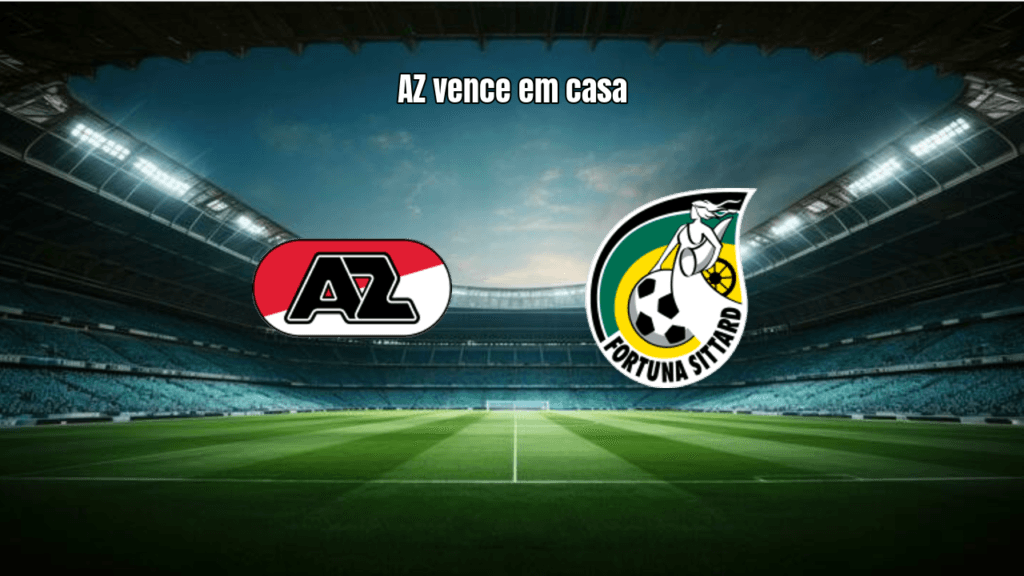 AZ Alkmaar vence Fortuna Sittard por 2-0 na Eredivisie