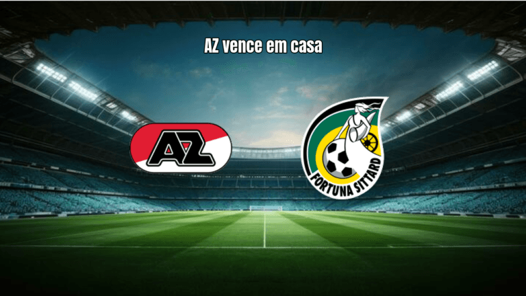 AZ Alkmaar vence Fortuna Sittard por 2-0 na Eredivisie