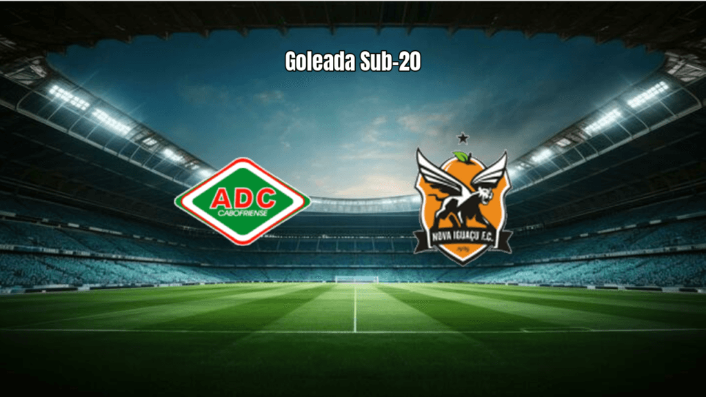 Cabofriense U20 goleia Nova Iguaçu por 4 a 1 na Copa Rio Sub-20
