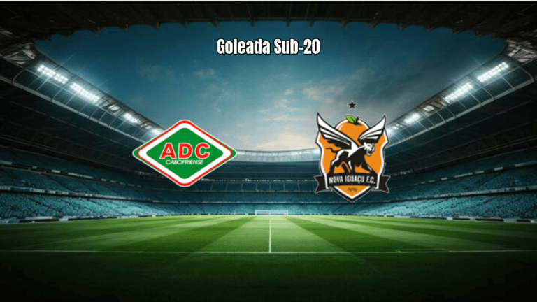 Cabofriense U20 goleia Nova Iguaçu por 4 a 1 na Copa Rio Sub-20