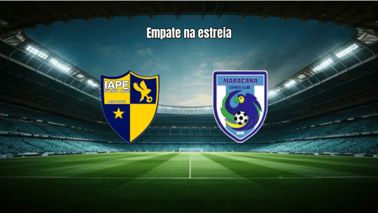 IAPE e Maracanã empatam em 2-2 na estreia da Série D 2026