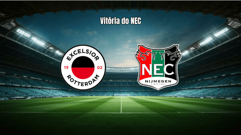 NEC Nijmegen vence Excelsior por 2 a 0 na Eredivisie Holandesa