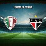 Fluminense PI e Ferroviário empatam por 1 a 1 na estreia da Série D