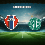 Maranhão e Guarani empatam em 1x1 na estreia da Série C 2026