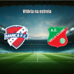 CFRJ/Maricá vence Velo Clube por 2x1 na estreia da Série D