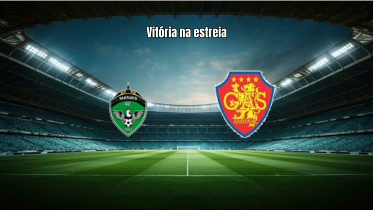 Manaus FC vence GAS na estreia da Série D com gol de C. L. Silverio