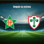 Portuguesa RJ 1-1 Portuguesa: Empate na estreia da Série D 2026