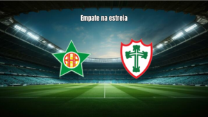 Portuguesa RJ 1-1 Portuguesa: Empate na estreia da Série D 2026