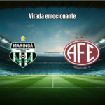 Maringá vence Ferroviária por 3 a 2 em jogo eletrizante da Série C