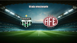 Maringá vence Ferroviária por 3 a 2 em jogo eletrizante da Série C