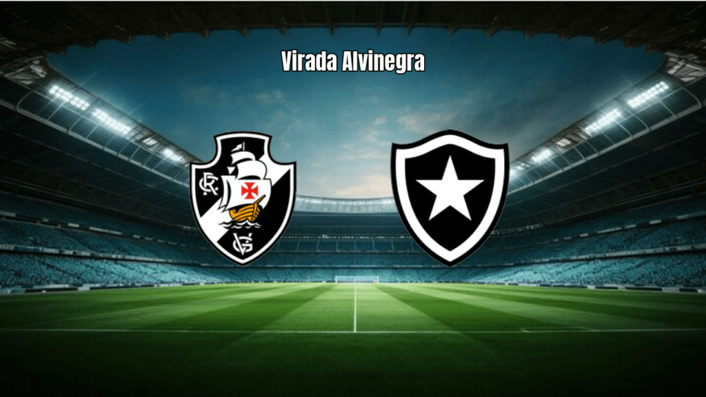 Botafogo vence Vasco por 2 a 1 em clássico carioca na Série A