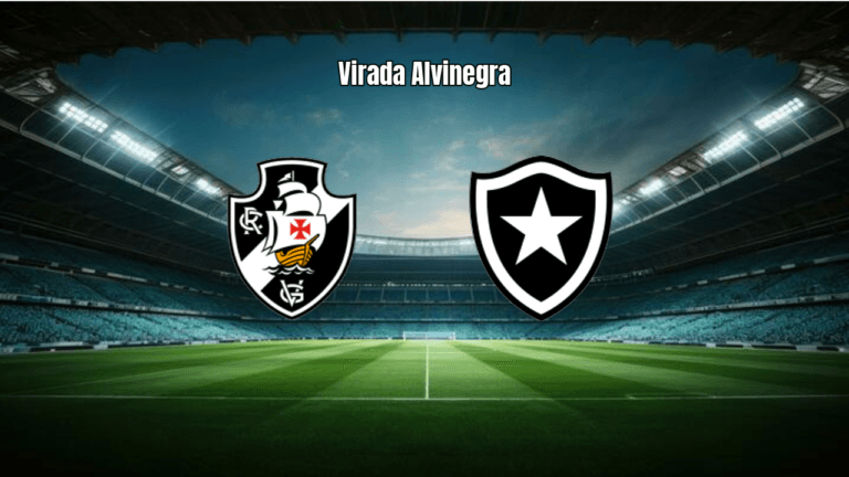 Botafogo vence Vasco por 2 a 1 em clássico carioca na Série A