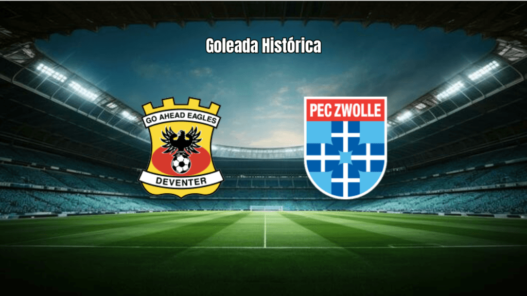 GO Ahead Eagles 5-0 PEC Zwolle: Goleada Histórica na Eredivisie