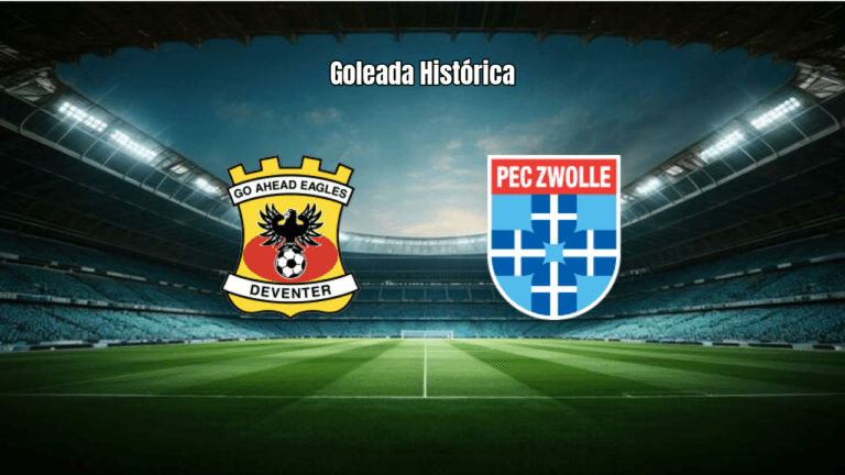 GO Ahead Eagles 5-0 PEC Zwolle: Goleada Histórica na Eredivisie