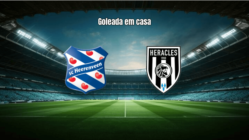 Heerenveen 4x1 Heracles: Virada esmagadora na Eredivisie