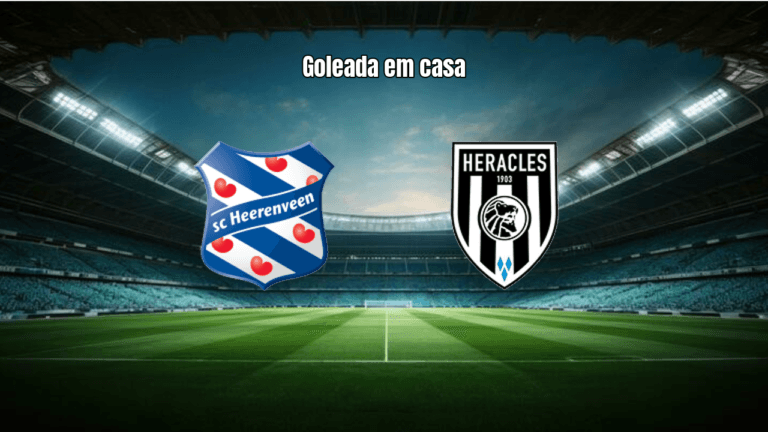 Heerenveen 4x1 Heracles: Virada esmagadora na Eredivisie