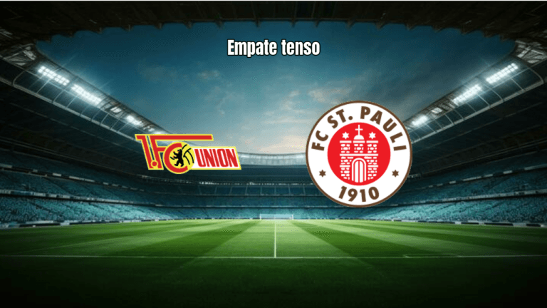 Union Berlin 1x1 FC St. Pauli: Empate com expulsão na Bundesliga