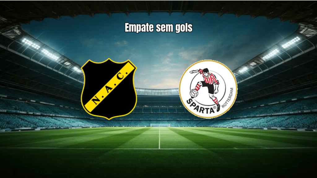 NAC Breda e Sparta Rotterdam empatam sem gols na Eredivisie
