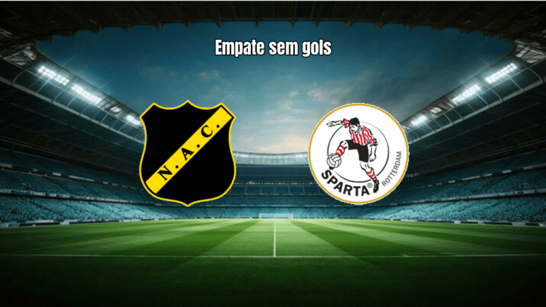 NAC Breda e Sparta Rotterdam empatam sem gols na Eredivisie