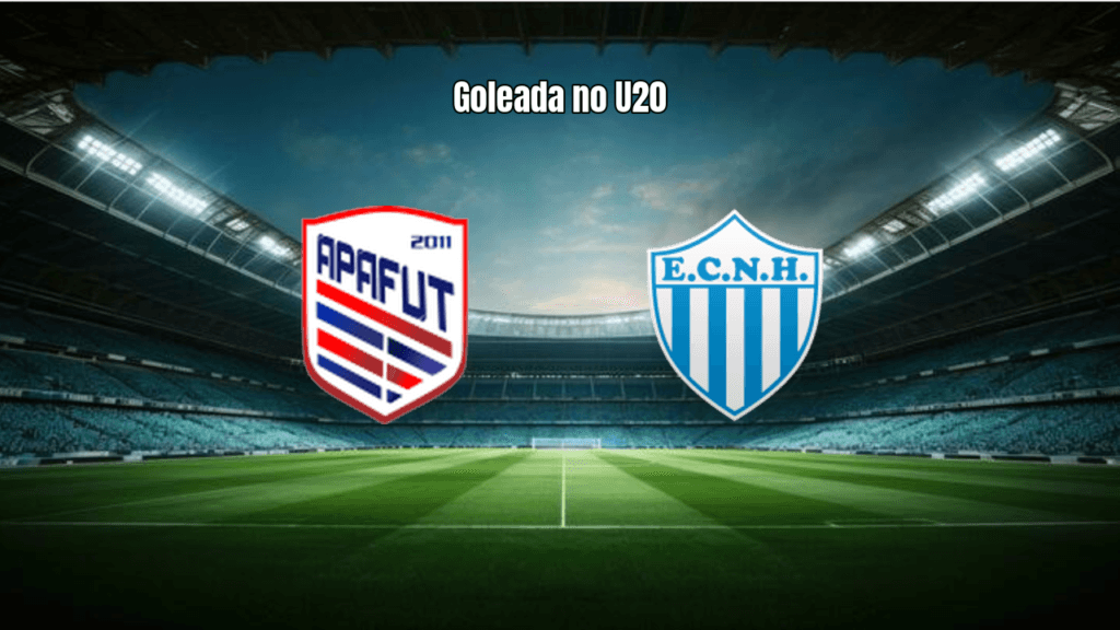 Novo Hamburgo U20 goleia Apafut U20 por 4 a 1 no Estadual Junior