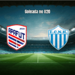 Novo Hamburgo U20 goleia Apafut U20 por 4 a 1 no Estadual Junior