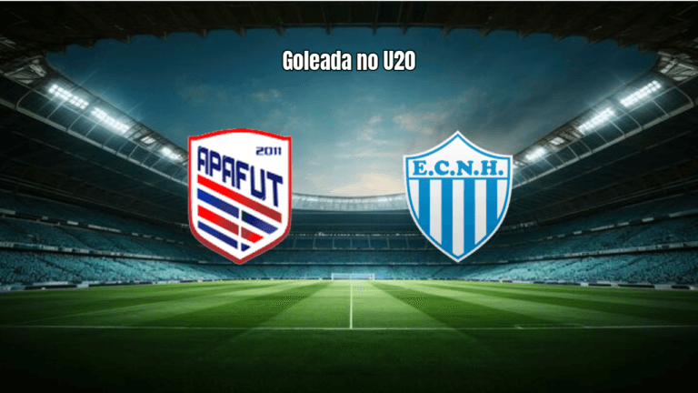 Novo Hamburgo U20 goleia Apafut U20 por 4 a 1 no Estadual Junior