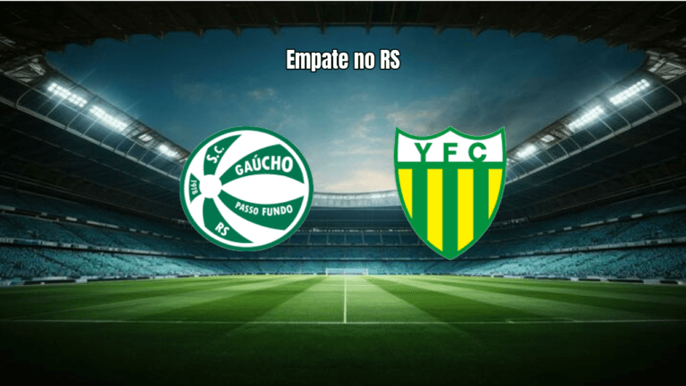 Gaúcho e Ypiranga Empatam em Jogo Aceso do Estadual U20