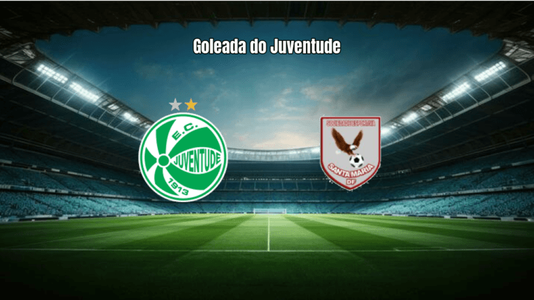 Juventude U20 goleia Santa Maria por 4 a 0 no Estadual Junior