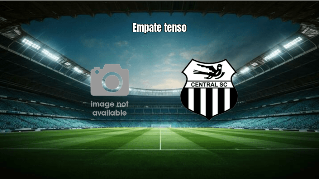 Laguna 1x1 Central SC: Empate com Expulsão na Série D