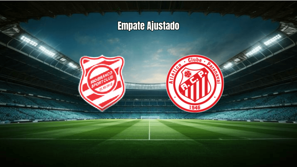 Rio Branco PR 1 x 1 Paranavaí: Empate Ajustado no Paranaense - 2