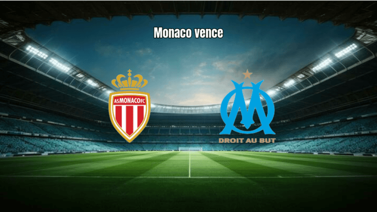 Monaco vence Marseille por 2 a 1 em clássico decisivo da Ligue 1
