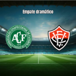 Chapecoense 1x1 Vitória: Empate com gols nos acréscimos na Arena Condá