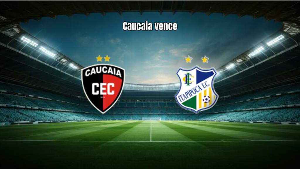 Caucaia vence Itapipoca por 3 a 1 no Cearense da Segunda Divisão