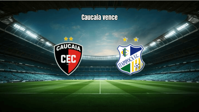 Caucaia vence Itapipoca por 3 a 1 no Cearense da Segunda Divisão