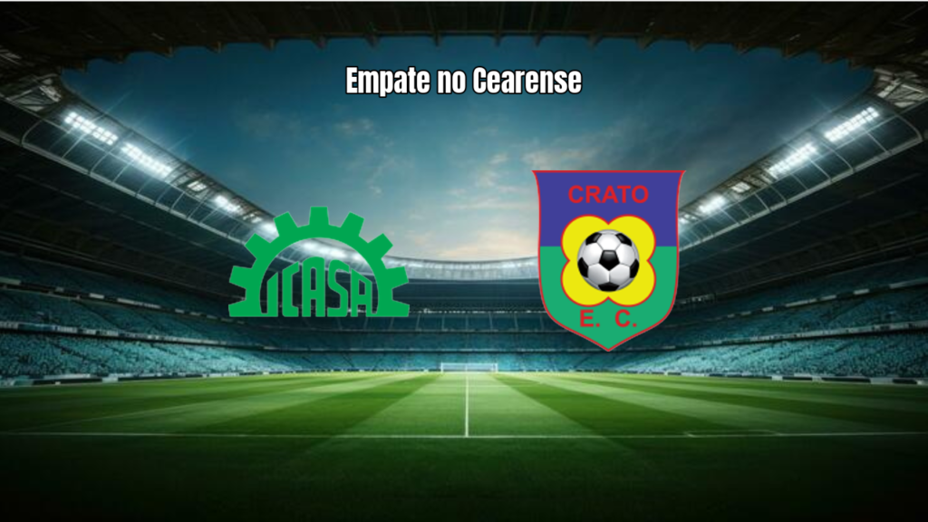 Icasa 1 x 1 Crato: Empate Define Disputa no Cearense Série B
