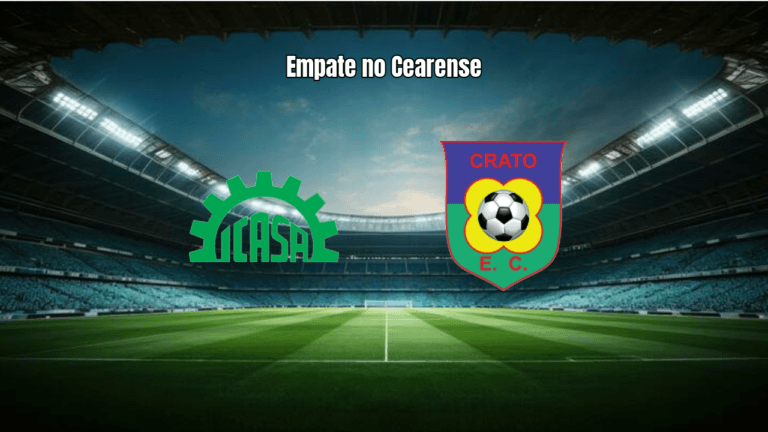 Icasa 1 x 1 Crato: Empate Define Disputa no Cearense Série B