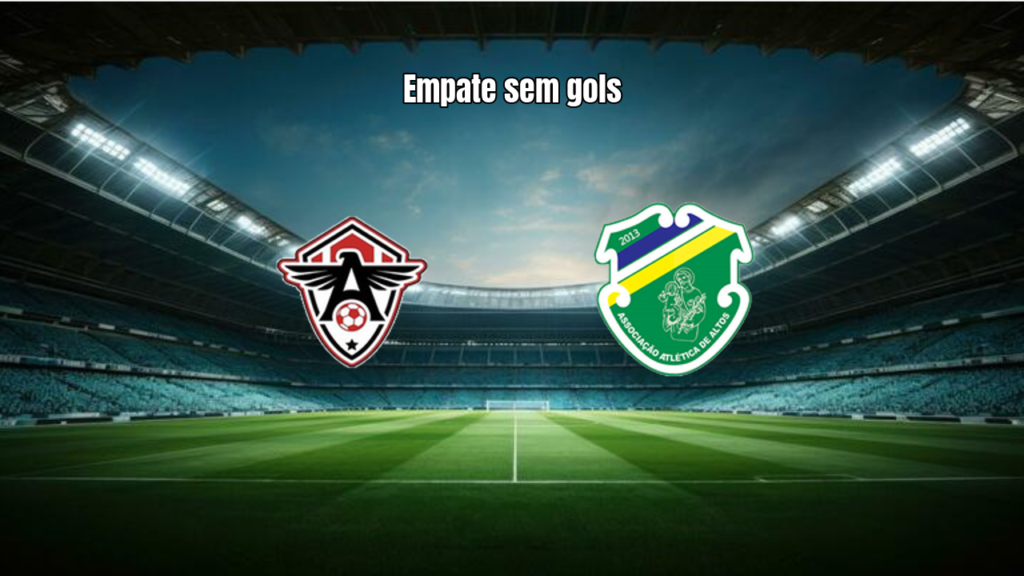 Uniclinic e Altos empatam sem gols na estreia da Série D 2026
