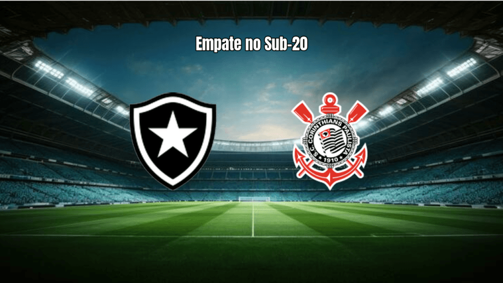 Botafogo U20 empata com Corinthians U20 no Brasileirão Sub-20