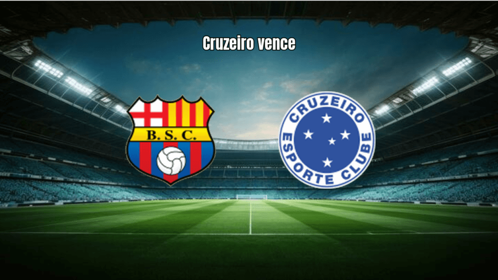 Cruzeiro vence Barcelona SC por 1 a 0 na estreia da Libertadores