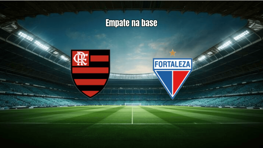 Flamengo U20 e Fortaleza U20 empatam no Brasileiro Sub-20