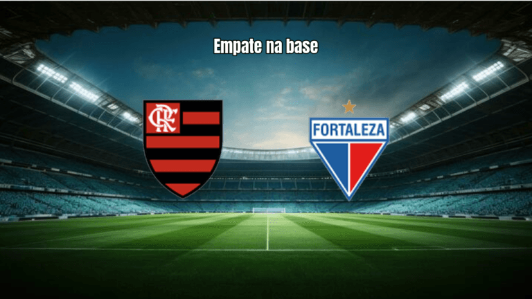 Flamengo U20 e Fortaleza U20 empatam no Brasileiro Sub-20
